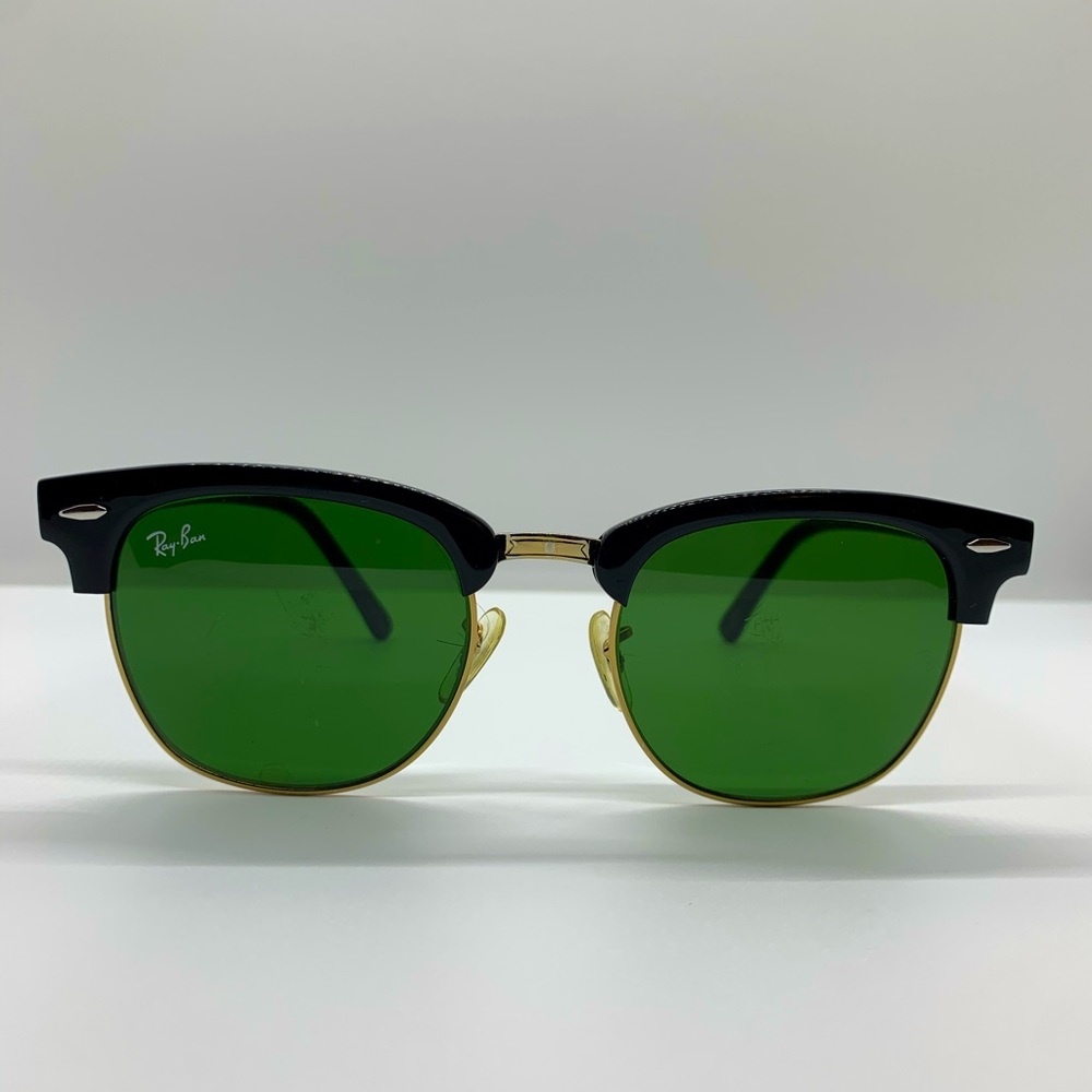 Black Ray-ban Clubmaster Shades!